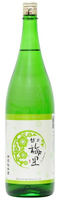 日本酒 越乃梅里 特別純米酒 1800ml 1800ml 新潟県