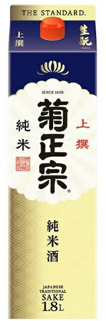 樂天商城 - 日本酒 菊正宗 上撰 さけパック 生もと純米 1800ml 1.8L パック