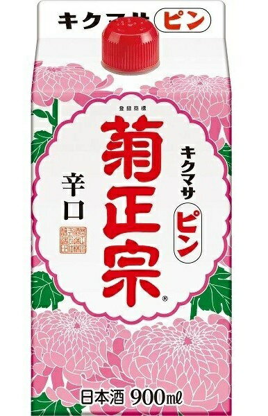 日本酒 キクマサピン 900ml パック 清酒 菊正宗