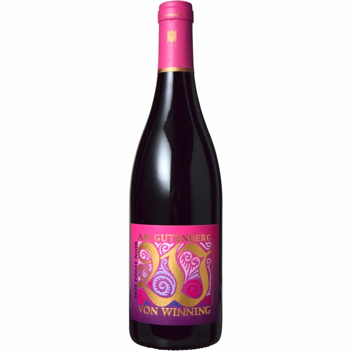 ●ヴァイングート フォン ウィニング フォン ウィニング ピノ ノワール アム グーテンベルク [2020] 750ml 赤Weingut Von Winning Von Winning Pinot Noir Am Gutenberg Trocken VDP Gutwein