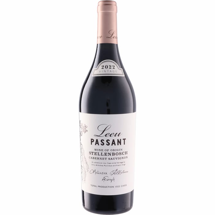 ●リーウ パッサン ステレンボッシュ カベルネ ソーヴィニヨン  750ml 赤Leeu Passant Leeu Passant Stellenbosch Cabernet Sauvignon
