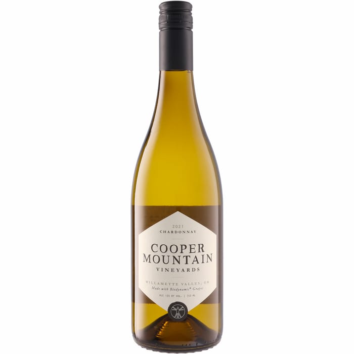 ●クーパー マウンテン ヴィンヤーズ シャルドネ ウィラメット ヴァレー  750ml 白Cooper Mountain Vineyards Chardonnay Willamette Valley