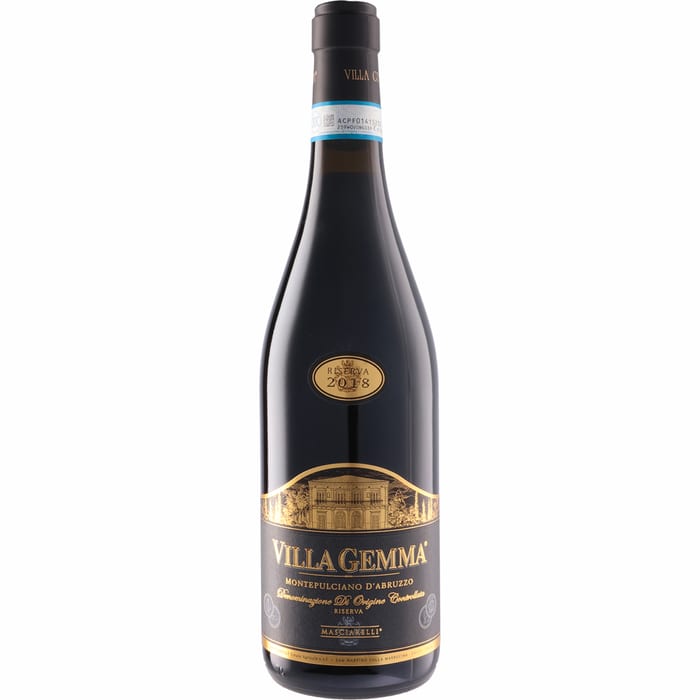 ●マシャレッリ ヴィッラ ジェンマ モンテプルチアーノ ダブルッツォ リゼルヴァ  750ml 赤Masciarelli Tenute Agricole srl Villa Gemma Montepulciano d'Abruzzo Riserva