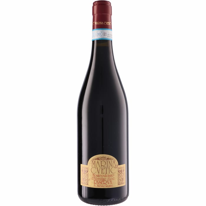 ●マシャレッリ マリナ ツヴェティッチ モンテプルチアーノ ダブルッツォ リゼルヴァ  750ml 赤Masciarelli Tenute Agricole srl Marina Cvetic Montepulciano d'Abruzzo Riserva