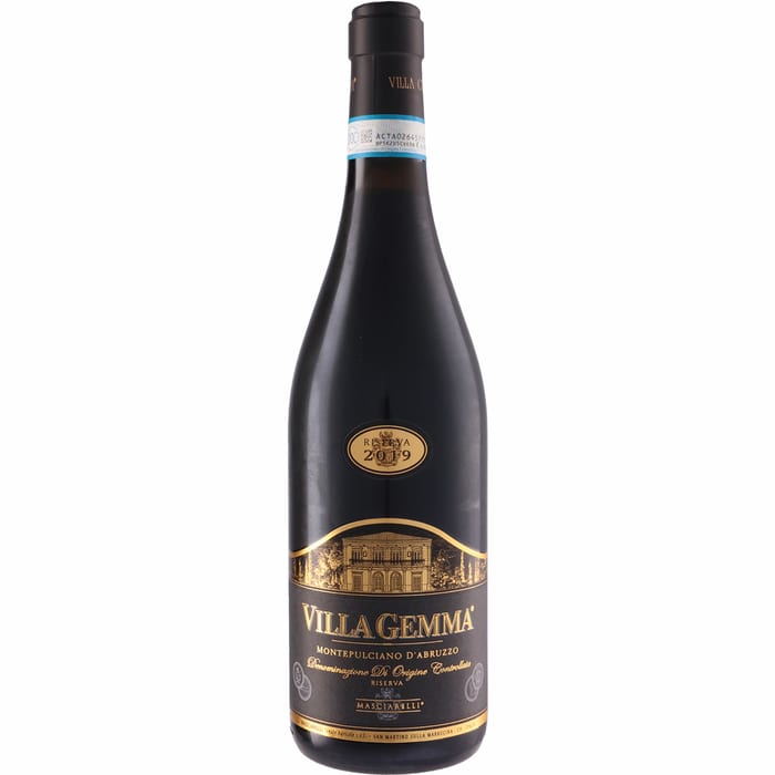 ●マシャレッリ ヴィッラ ジェンマ モンテプルチアーノ ダブルッツォ リゼルヴァ  750ml 赤Masciarelli Tenute Agricole srl Villa Gemma Montepulciano d'Abruzzo Riserva