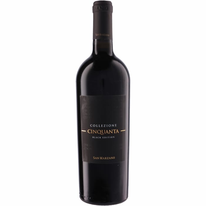 樂天商城 - ●サン マルツァーノ コレッツィオーネ チンクアンタ ブラック エディション +2 [NV] 750ml 赤San Marzano vini S.p.A. Collezione 50 Black Edition +2