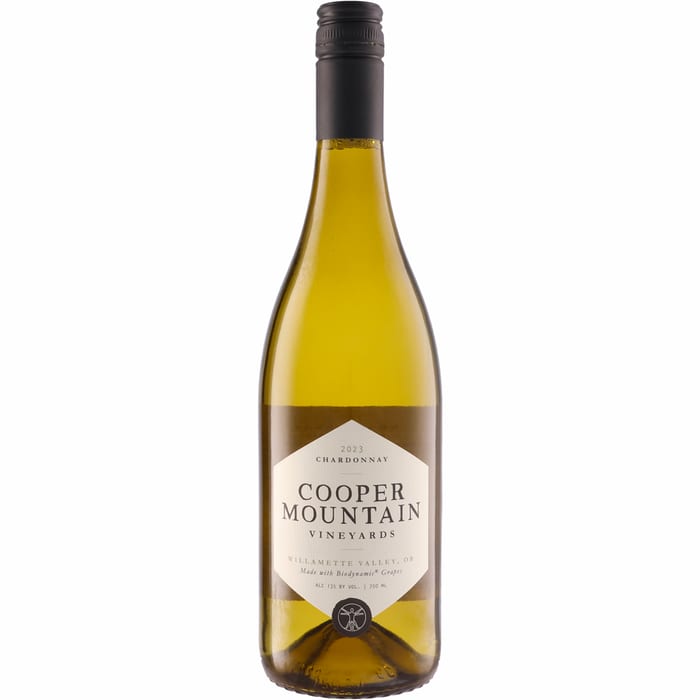 ●クーパー マウンテン ヴィンヤーズ シャルドネ ウィラメット ヴァレー  750ml 白Cooper Mountain Vineyards Chardonnay Willamette Valley