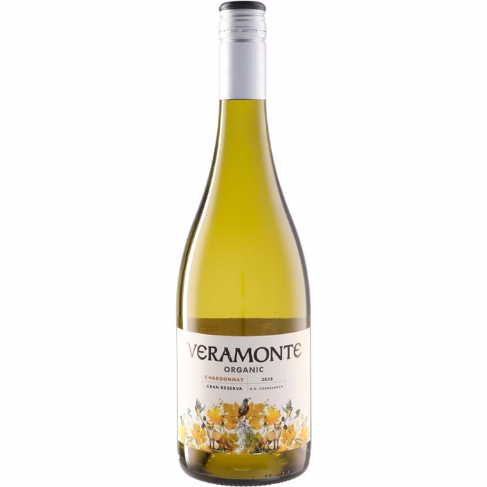 ●ビニェードス ベラモンテ ベラモンテ オーガニック グラン レセルバ シャルドネ  750ml 白Vinedos Veramonte Veramonte Organic Gran Reserva Chardonnay