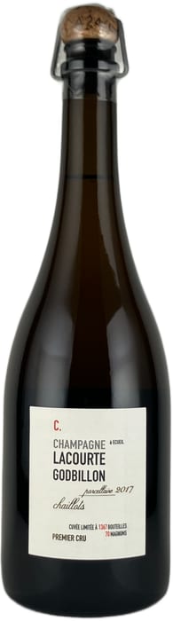 〇ラクルト ゴドビヨン パーセレール シャイヨ  750ml 泡Lacourte Godbillon Parcellaire Chaillots