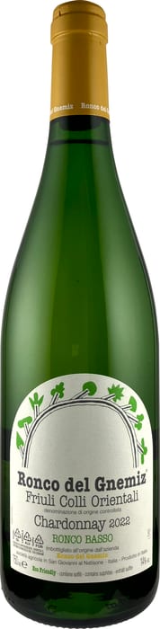 〇ロンコ デル ニエミツ シャルドネ ロンコ バッソ  750ml 白Ronco del Gnemiz Chardonnay Ronco Basso