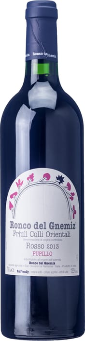 〇ロンコ デル ニエミツ ロッソ プピッロ  750ml 赤Ronco del Gnemiz Rosso Pupillo