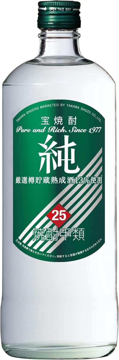 甲類焼酎 宝焼酎 純 25度 720ml 宝酒造 [ii取り寄せ商品]