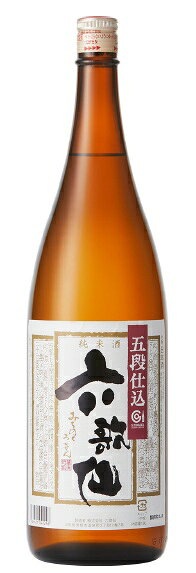 日本酒 六歌仙 五段仕込み純米 1800ml 1.8L 六歌仙酒造 [ii取り寄せ商品]