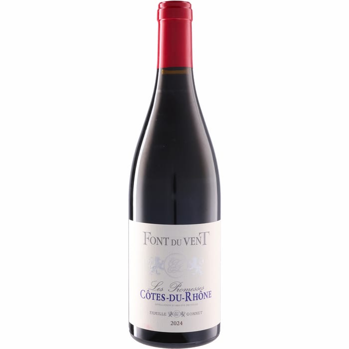 〇フォン デュ ヴァン コート デュ ローヌ レ プロメス  750ml 赤Font du Vent Font du Vent Cotes du Rhone Rouge ''Les Promesses''