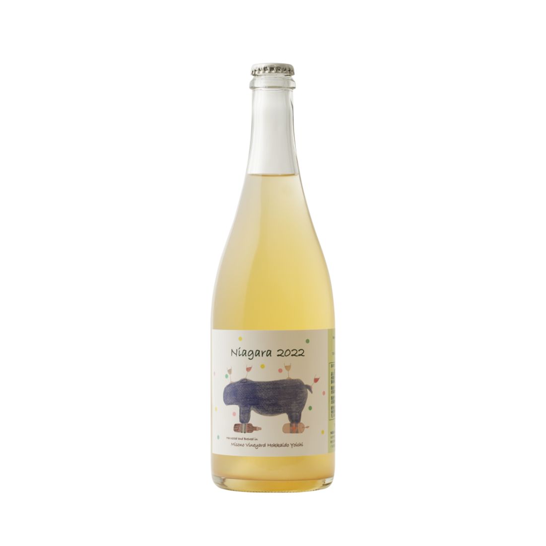 オレンジワイン 微発泡 ミソノヴィンヤード ナイアガラ 2022 750ml 1本 id取寄北海道・余市 Misono Vineyard