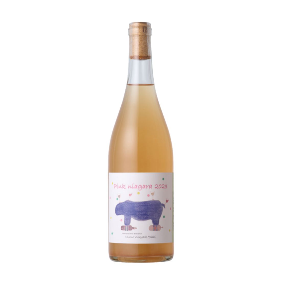 ロゼワイン ミソノヴィンヤード ピンクナイアガラ 2023 750ml 1本 id取寄北海道・余市 Misono Vineyard