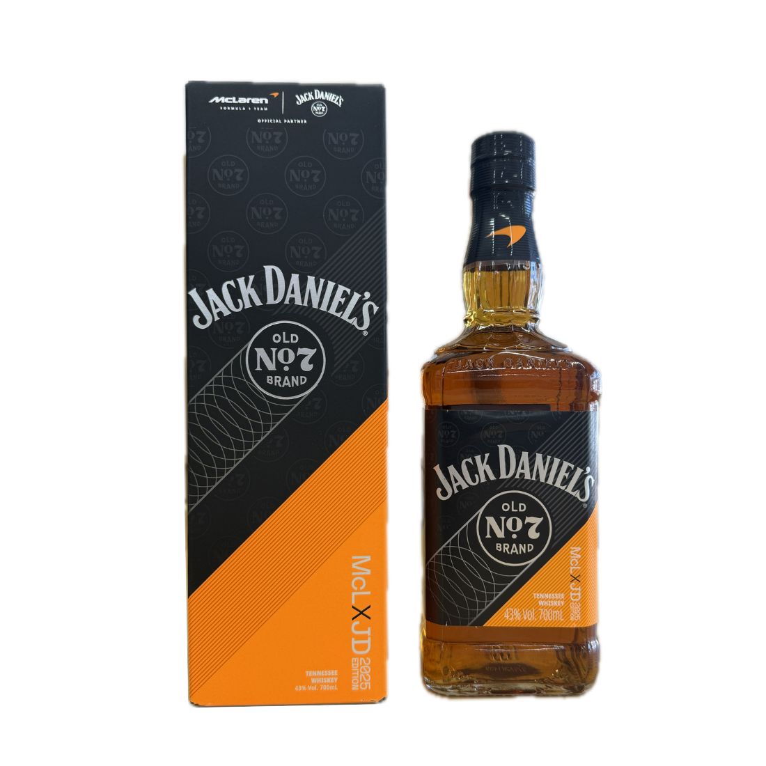 ウイスキー 43度 ジャックダニエル マクラーレン 2025ラベル 700ml 1本 正規