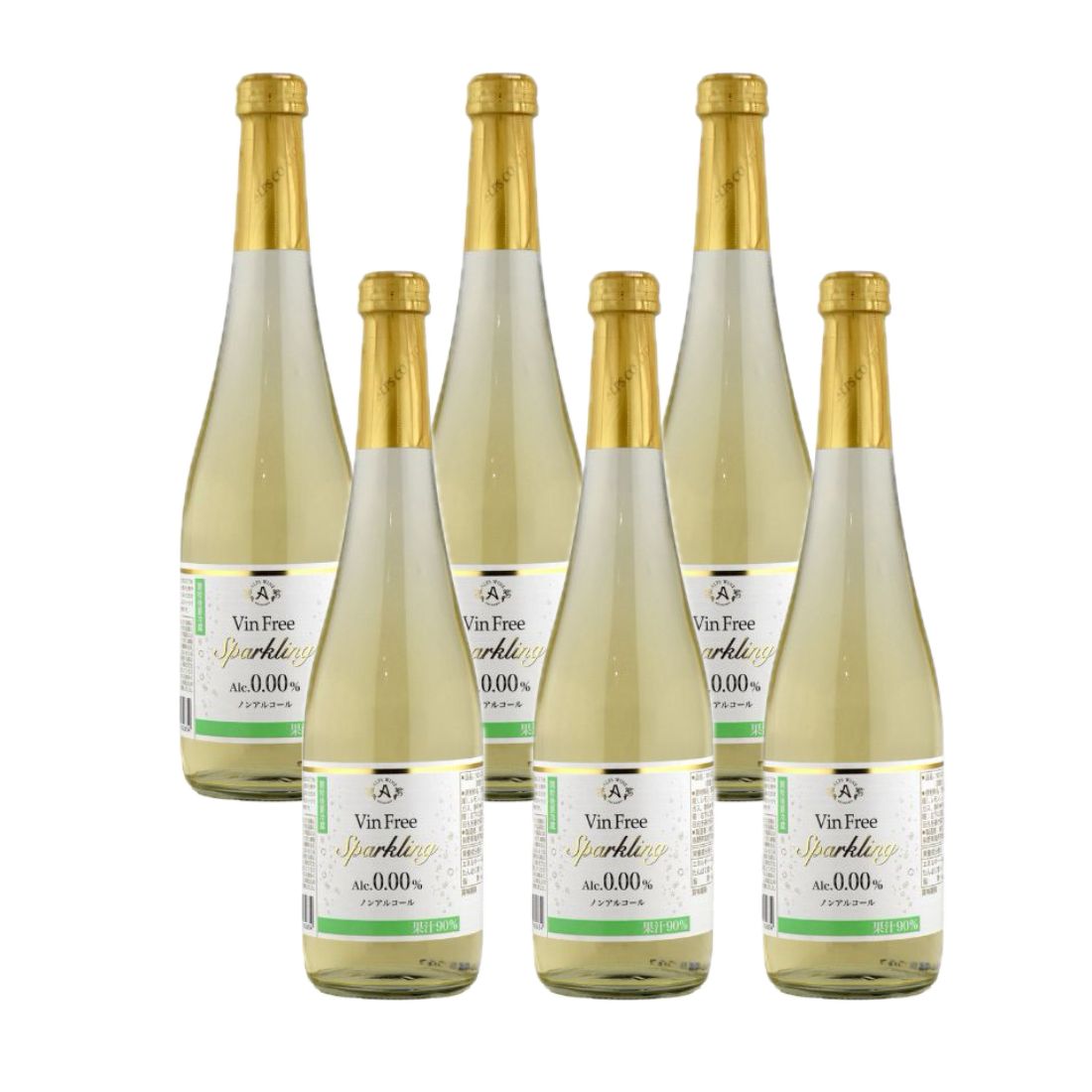 ノンアルコールワイン アルプス ヴァンフリースパークリング 白 500ml 6本セット sani取寄