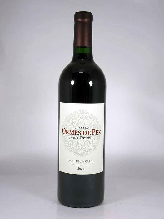 ●ボルドー サンテステフ シャトー オルム ド ペズ [2022] 750ml 赤Bordeaux Saint Estephe Ch Ormes de Pez mashimo-10057348 酒宝庫 MASHIMO パッケージ画像