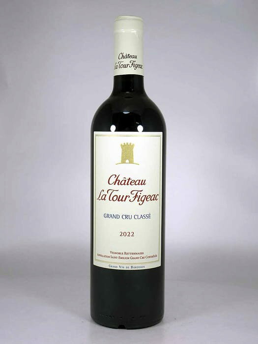 ●ボルドー サンテミリオン シャトー ラ トゥール フィジャック [2022] 750ml 赤Bordeaux Saint Emilion Ch La Tour Figeac mashimo-10057304 酒宝庫 MASHIMO パッケージ画像