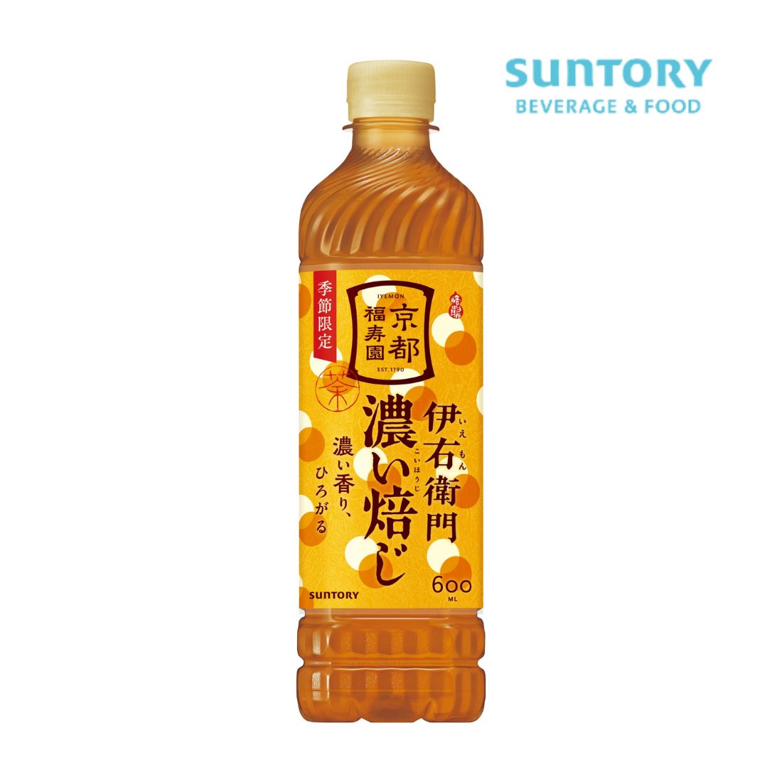商品説明冬の心身を満たしてくれる　伊右衛門濃い焙じ深煎り茎茶を新たに配合限界まで深く焙じた茎茶葉により、香りの余韻を実現うまみと香りの両方を感じる「濃い」味わいを実現商品情報商品名:サントリー 伊右衛門 濃い焙じ内容量:600ml注意事項・商品リニューアル等により、パッケージデザイン、内容量、成分等が変更され、表示画像と異なる場合がございます。・大量注文等で一時在庫切れが発生する場合がございます。・他のサイトでも販売中で、在庫がない場合もあります。品切れの際は注文をキャンセルすることがありますので、ご了承ください。 伊右衛門,いえもん,濃い焙じ,焙じ茶,ほうじ茶,日本茶,お茶,茶飲料,サントリー,SUNTORY,ソフトドリンク,清涼飲料水,ペットボトル茶,ペットボトル飲料,通販,お取り寄せ,ケース買い,まとめ買い,飲料ケース,ストック,食事のお供,休憩,仕事のお供伊右衛門の「濃い焙じ」。焙じ茶らしい香ばしさを楽しみたい時に、食事や休憩にも合わせやすいお茶飲料。