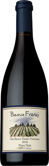 Rakuten - 〇ボー　フレール　ボー　フレール　ヴィンヤード　ピノ　ノワール　［2018］　750ml　赤BEAUX FRERES THE BEAUX FRERES VINEYARD PINOT NOIR