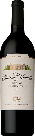 Rakuten - シャトー サン ミッシェル コロンビア ヴァレー メルロ [2018] 750ml 赤　【Chateau Ste Michelle】Columbia Valley Merlot
