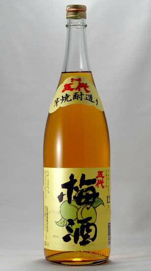 5種類の紀州産梅を使用。 芋焼酎の香りがほのかに香る 上品な甘さの梅酒に仕上がっています。 【容　量】 1800ml 【度　数】 12度 【原材料】 梅、砂糖、焼酎 SEOキーワード(キーワードを補完)