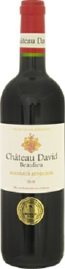 シャトー ダヴィッド ボーリュー 2018 750ml 赤CHATEAU DAVID BEAULIEU