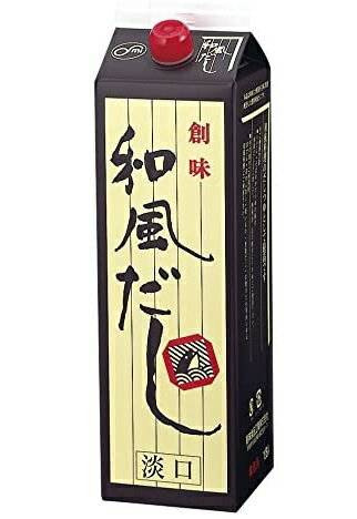 【創味食品】 和風だし 淡口 1.8L パック×1本