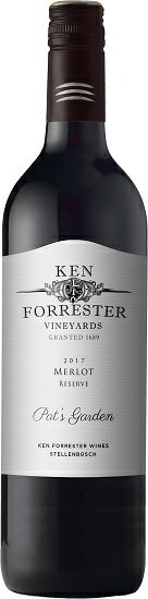 ケン フォレスター ケン フォレスター メルロー リザーヴ パッツ ガーデン ［2017］ 750ml 赤Ken Forrester Merlot Reserve Pat 039 s Garden