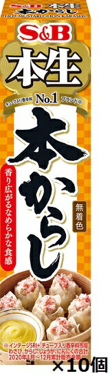 エスビー 本生　本からし　43g×10個