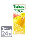 キリン トロピカーナ 100% グレープフルーツ 250ml×24本 紙パック 1ケースセット 送料無料