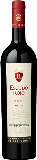 バロン　フィリップ　ド　ロスチャイルド　エスクード　ロホ　レゼルヴァ　カベル　ソーヴィニヨン　　750ml　赤　BARON PHILIPPE DE ROTHSCHILD ESCUDO ROJO RESERVA CABERNET SAUVIGNON