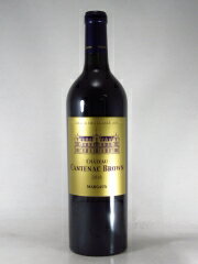 ボルドー マルゴー シャトー カントナック ブラウン [2018] 750ml 赤　Bordeaux Margaux Ch.Cantenac Brown