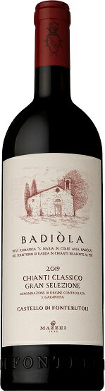 マッツェイ フォンテルートリ バディオラ キャンティ クラシコ グラン セレツィオーネ [2019] 750ml 赤　BADIOLA CHIANTI CLASSICO GRAN SELEZIONEのサムネイル