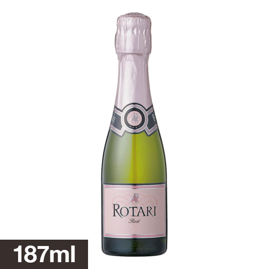 ロータリ ブリュット ロゼ 187ml [NV] 187ml ロゼ泡 Rotari Brut Rose 187ml