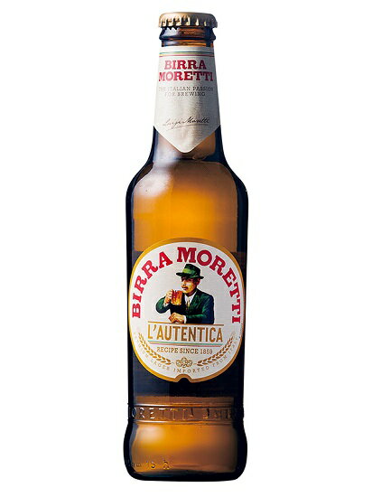 瓶ビール モレッティ ビール 330ml 小瓶 1本 イタリア BIRRA MORETTI
