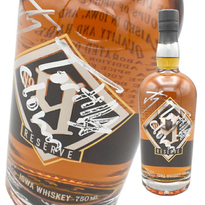ウイスキー 49.5度 スリップノット No.9 リザーブ・アイオワ・ウイスキー 750ml 1本 サイン入り 送料無料Slipknot No.9 Reserve Iowa Whiskey