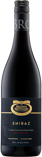 ブラウン ブラザーズ エステート シラーズ [2018] 750ml 赤　Estate Shiraz