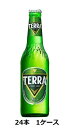 ラテン語で「大地」・「地球」を意味するブランド名の「TERRA」ビールは、韓国HITEJINROが2019年に発売した新ブランドビールです。商品企画から5年をかけて作り上げた「TERRA」ビールは、同社が発売したビールブランドの中で過去最速となる発売から100日での出荷本数1億本を突破するなど、現在、韓国で非常に人気のあるビールブランドの一つです。 その人気ぶりから、韓国ドラマの中にも「TERRA」をイメージした「緑のパッケージのビール」が登場。大手航空会社の機内ビールでも採用されるなど、韓国の新定番ブランドとなっています。 長らく、韓国国内の需要を優先するため海外への輸出は行っておりませんでしたが、設備増強などによる安定供給が可能となったため、2023年より日本での本格販売を開始いたします。 『TERRA』商品特徴 オーストラリア産麦芽のみを使用、 すっきりとした味わいのラガースタイル ビールの原料となる麦芽は、きれいな空気、豊かな水源、大麦の生育に最適な日照量と降水量のあるオーストラリア産のもののみを使用。旨みと苦みのバランスが取れた、すっきりとした味わいのラガースタイルです。 ビール発酵工程で生まれる炭酸のみの、 きめ細やかな泡と爽快な炭酸感 発酵工程で自然に発生する炭酸のみの「TERRA」は、きめ細やかな泡と、長持ちする炭酸感が特徴。ラガースタイルらしい、爽快なのどごしが楽しめます。 『TERRA』の楽しみ方 もちろん韓国料理との相性抜群！ すっきりした味わいの「TERRA」は、しっかりした味わいの韓国料理との相性が抜群。「料理に合わせてビールを選ぶ」ように、韓国料理を食べるときにはピッタリの味わいです。 韓国王道のペアリング「チメク」（フライドチキンとビール） 韓国のビールのお供といえばフライドチキン。このゴールデンコンビは、「チキン」と「メクチュ」（ビール）を合わせた造語「チメク」と呼ばれ、韓国・大邱（テグ）では、毎年「チメクフェスティバル」が開催されるなど、韓国のビールの楽しみ方では欠かせないものになっています。ザクザクとした食感の韓国チキンと、爽快な炭酸感の「TERRA」ビールとの相性はバツグンです。 新しい楽しみ方「ソメク」（チャミスルなどの焼酎のビール割り） 「ソジュ」（焼酎）と「メクチュ」（ビール）をミックスした飲み方である「ソメク」。韓国焼酎のほのかな甘みがビールの苦みを抑え、飲みやすくなると非常に人気です。韓国焼酎を入れたグラスにビールを注ぐ、ビールが入ったグラスにショットグラスごと沈める、など、ソメクの作り方も様々。 韓国では、プレーンな味わいの「チャミスル fresh」と「TERRA」で作るソメクが定番ですが、フルーツフレーバーのチャミスルを使用すると、まるでフルーツビールのような味わいが楽しめます。 ■内容量　　　　：330ml ■アルコール度数：4.5%ビール,瓶,330ml,韓国,眞露,テラ,TERRA,おうち,自宅,父の日,母の日,贈り物,プレゼント,ギフト,すっきり,ラガー,韓国HITEJINRO,大地,地球,24本,セット,1ケース