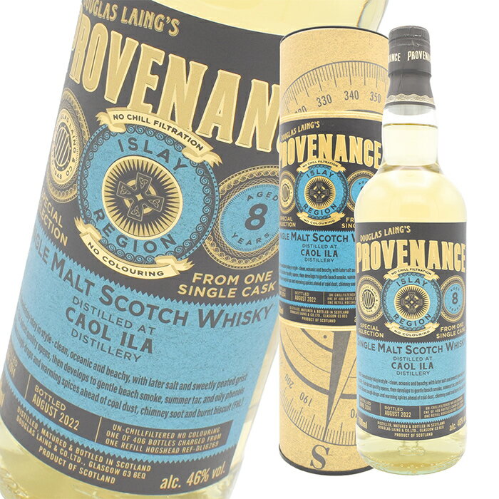 ウイスキー 46度 カリラ 8年 ダグラスレイン プロべナンス 700ml 1本