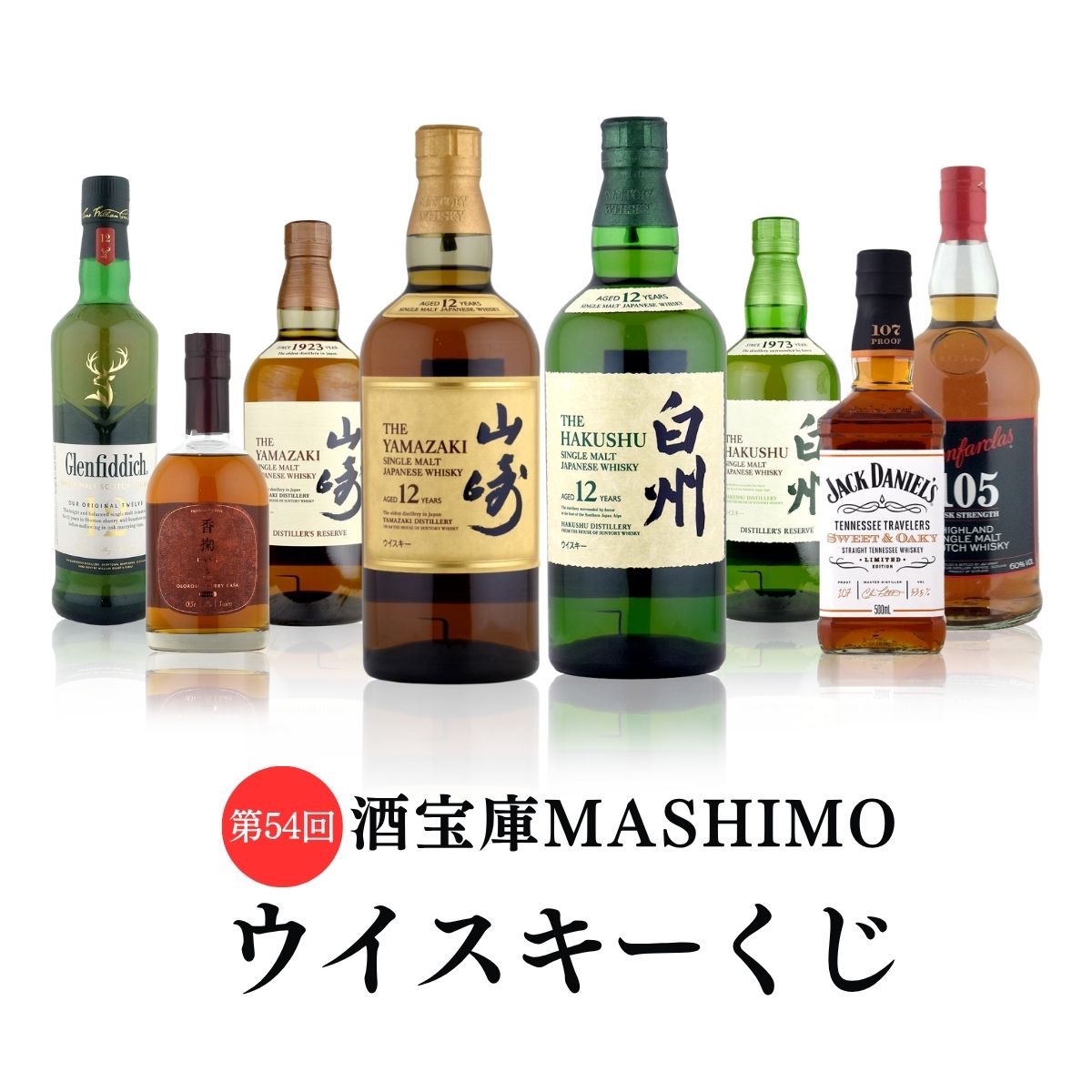 第54回 酒宝庫MASHIMOウイスキーくじ 1口