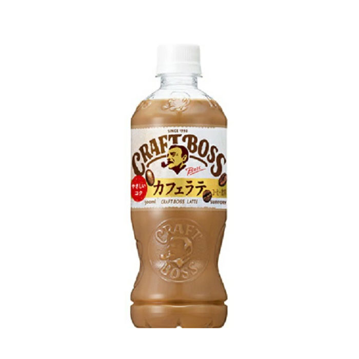 Rakuten - サントリー クラフトボス ラテ 500ml 1ケースセット（20本＋4本お試しパック）
