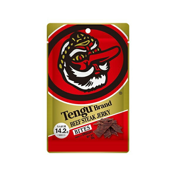 テング ビーフステーキジャーキー バイツ レギュラー 30g×12袋 送料無料