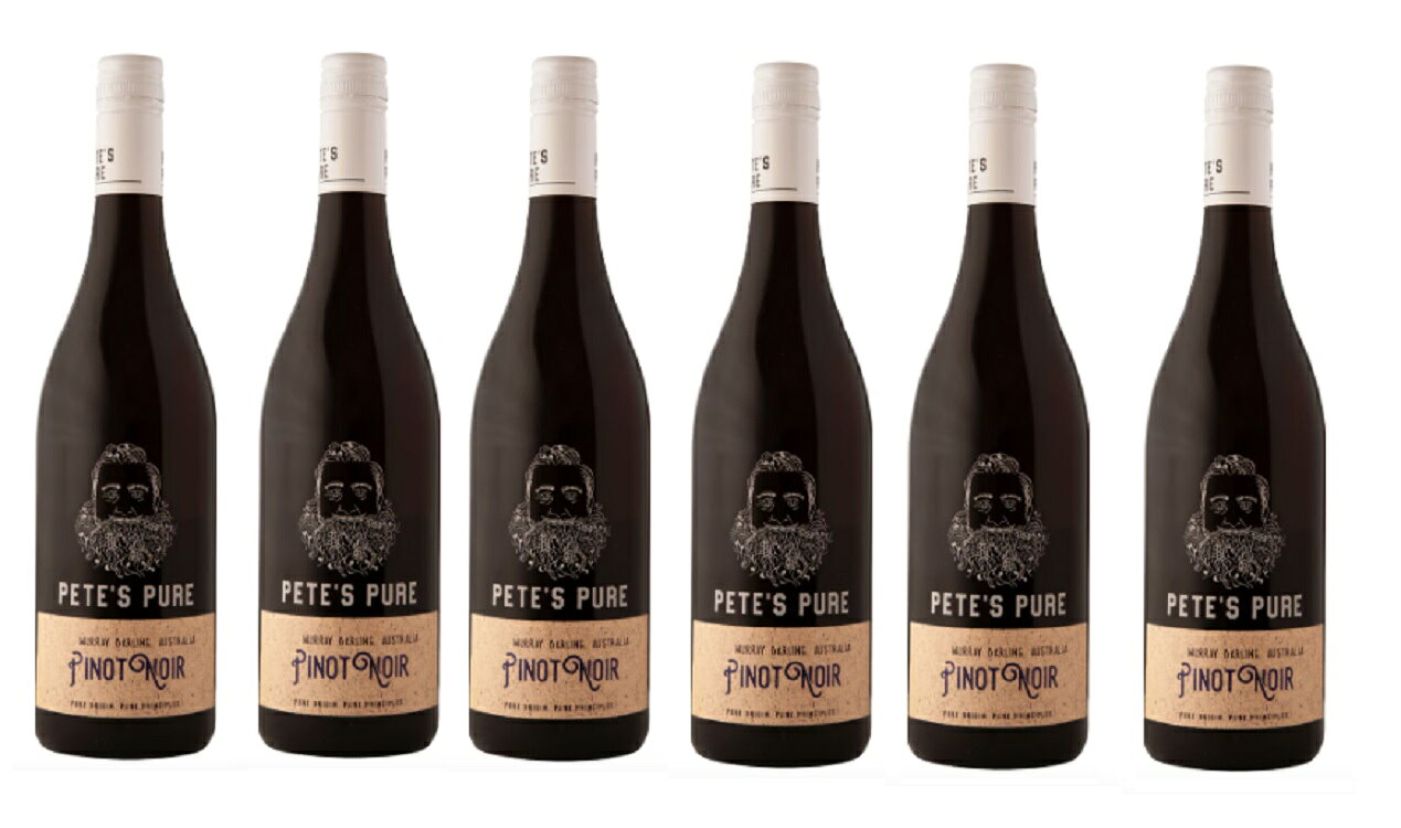 ワインセット ピーツ ピュア ピノ ノワール 6本セット 赤 750ml 送料無料 赤ワイン,オーストラリア,