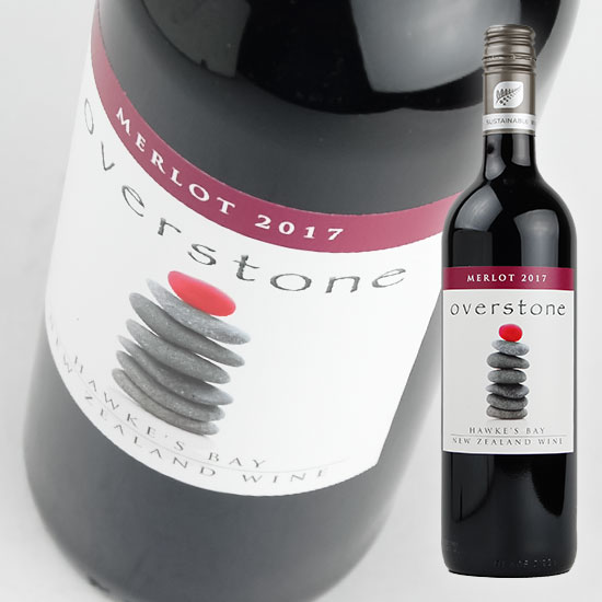 オーバーストーン / 　メルロー　(SC)　[2021]　750ml・赤　【Overstone】 Merlot