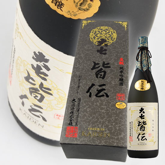 楽天酒宝庫　MASHIMO【大七酒造】　大七　皆伝　純米吟醸　1.8L　【純米吟醸】　[J202]