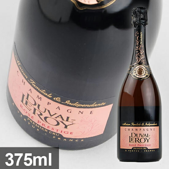 【デュヴァル　ルロワ】　ロゼ　ブリュット　プレスティージュ　プルミエ　クリュ　ハーフ　[NV]　375ml・ロゼ泡　【Duval-Leroy】 Rose Brut Prestige Premier Cru