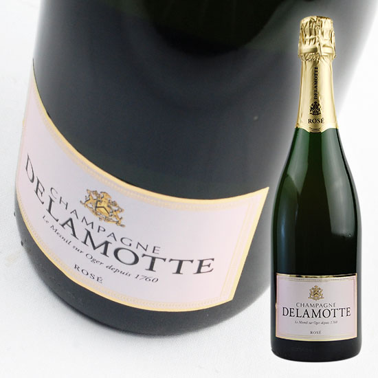 【ドゥラモット】　ブリュット　ロゼ　[NV]　750ml　ロゼ泡　【Delamotte】 Brut Rose